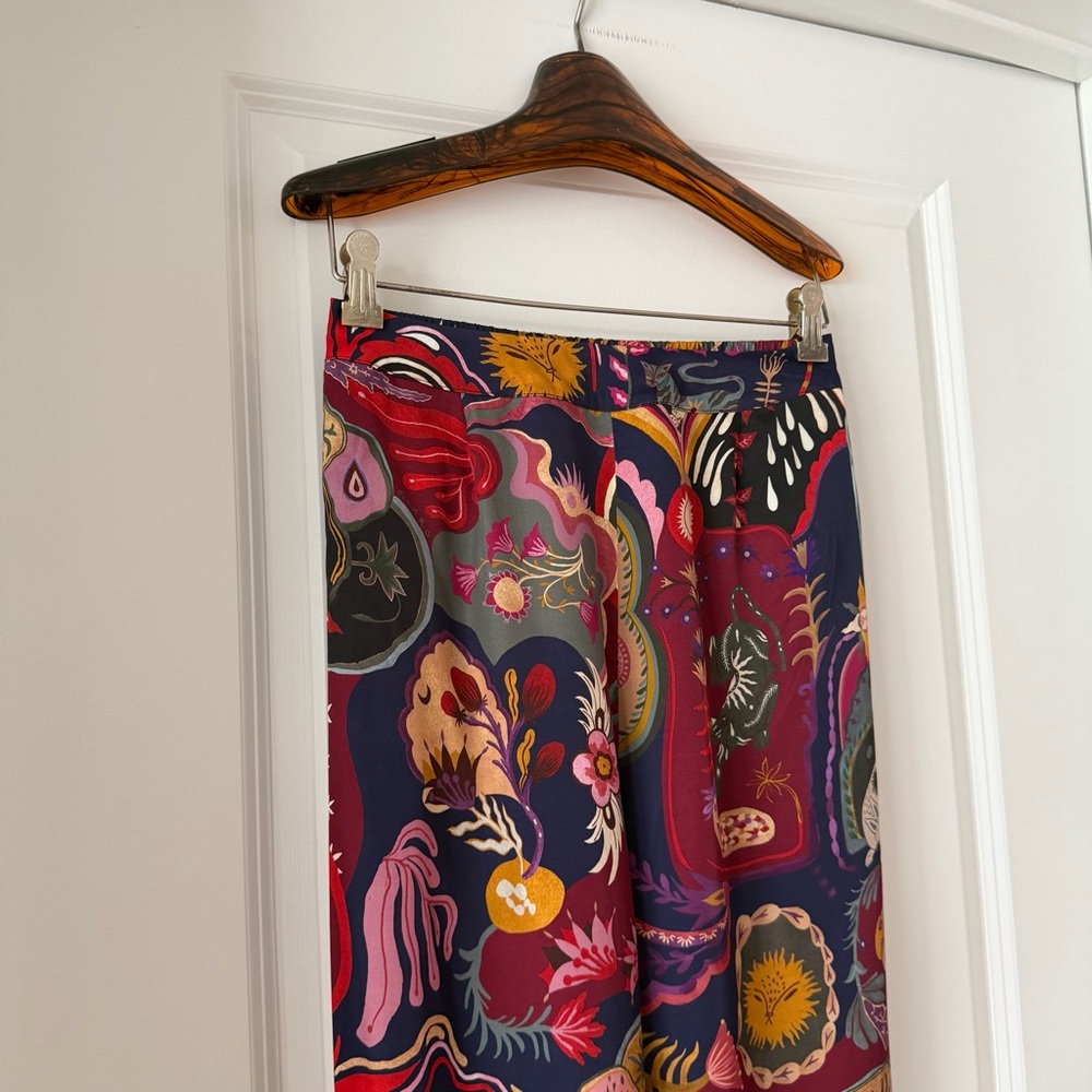Farm Rio Multicolor Artsy Surreal Land Pants - Picture 2 of 8